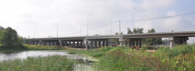 Мост через реку Быковка