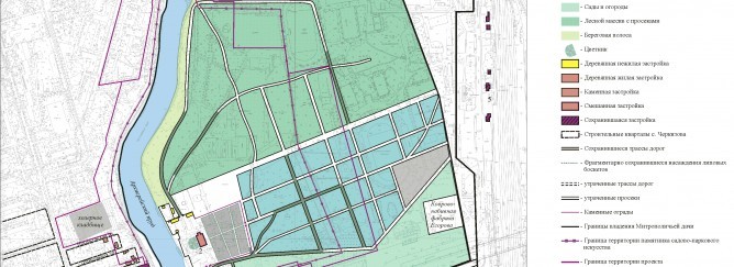 Реконструкция планировки территории Метрополичной дачи