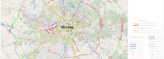 Карта-схема программных мероприятий до 2032 года