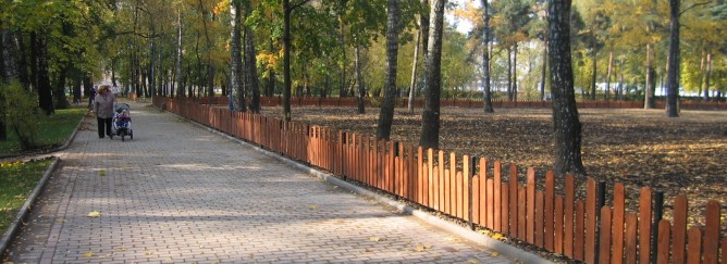 Аллейная территория