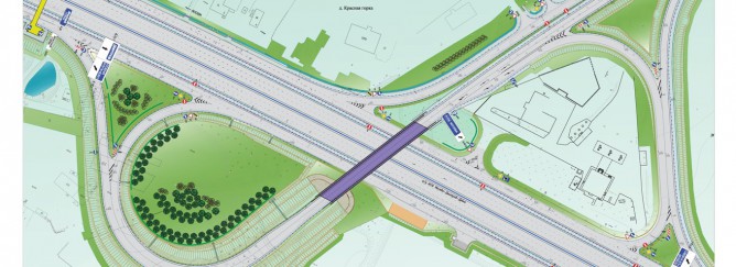 Транспортная развязка на пересечении с Рогачёвским шоссе