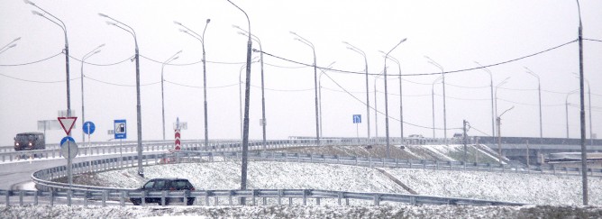 Въезд на развязку