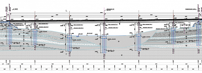 Общий вид моста через р.Жественка
