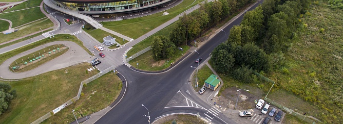 Строительство подъезда к д. Марфино в Одинцовском районе