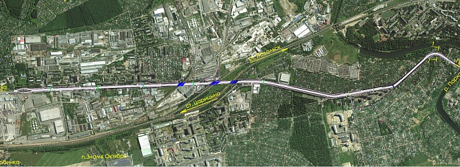 План трассы