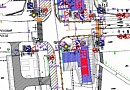 Временное переустройство светофорного объекта на период производства работ. ОДД, 3-я очередь