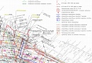 Сводный план инженерных коммуникаций в районе ДНП "Времена года-2"