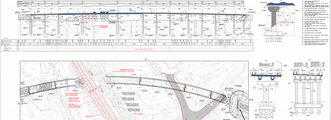 Общий вид путепровода