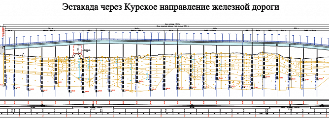 Общий вид эстакады