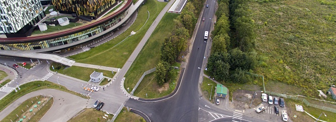 Строительство подъезда к д. Марфино в Одинцовском районе